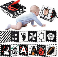 Black and White Baby Sensory Soft Book - 29.5"