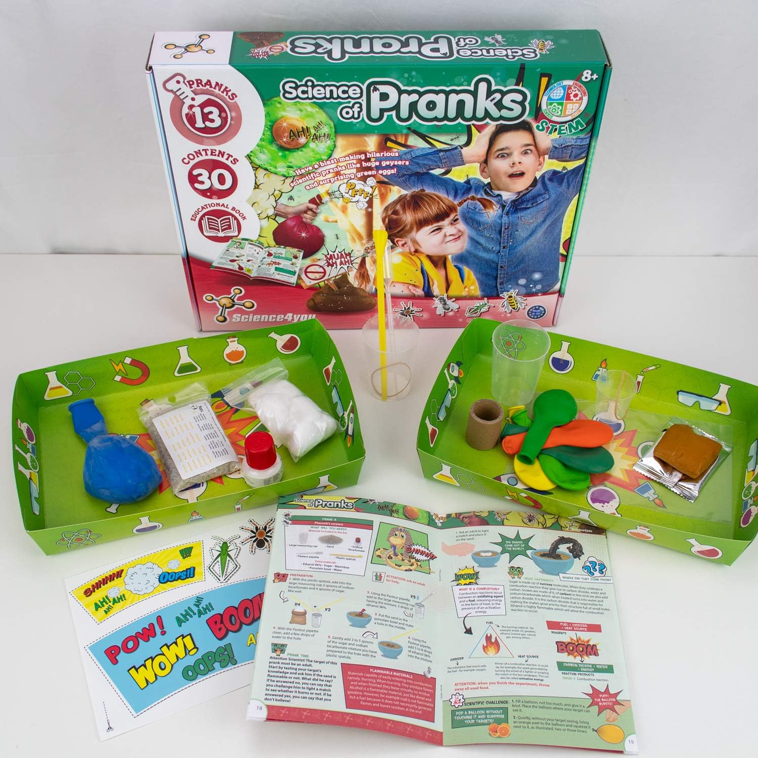 Science of Pranks Educational STEM Kit for Kids