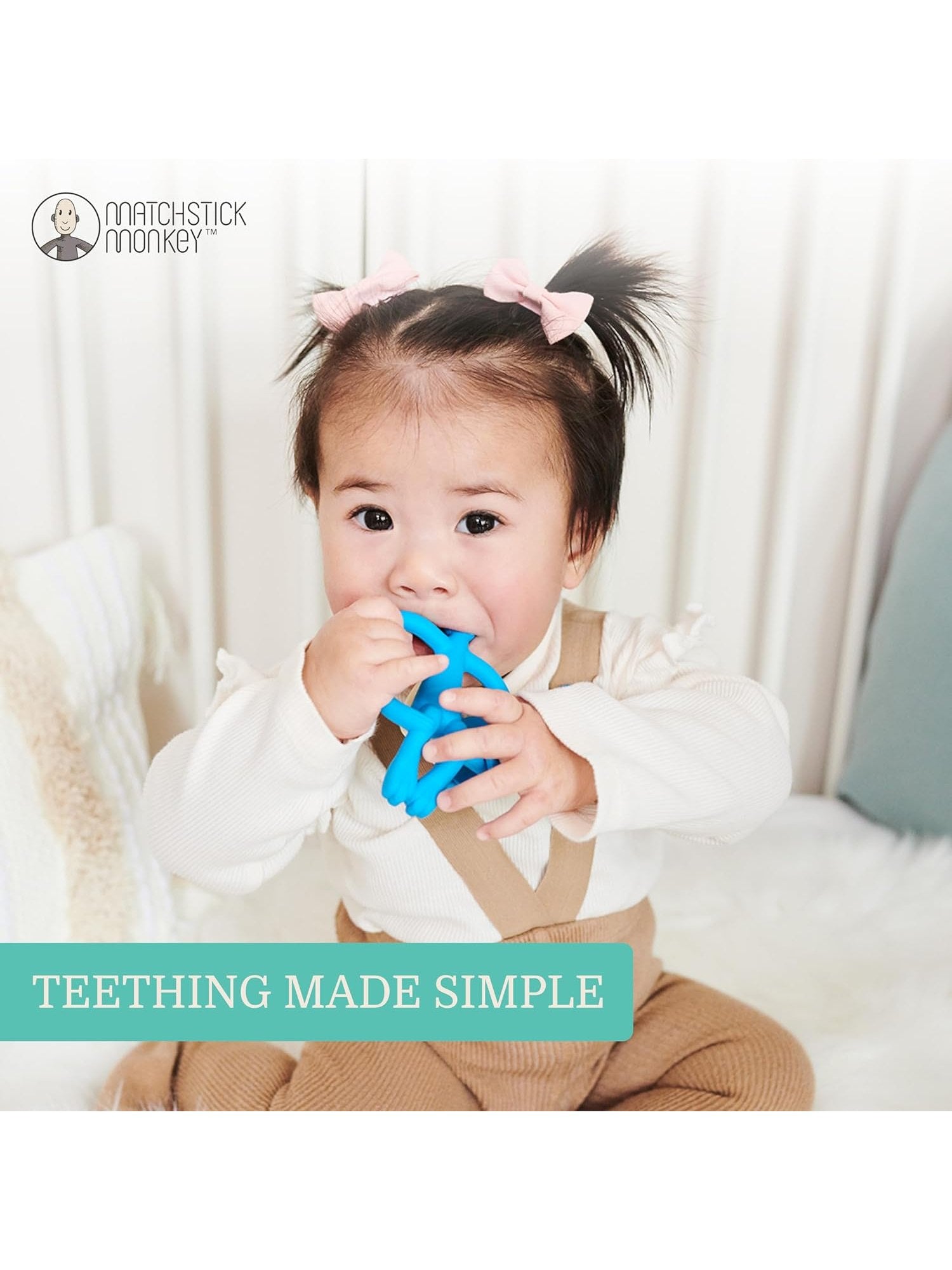 Matchstick Monkey, Original Teether & Gel Applicator