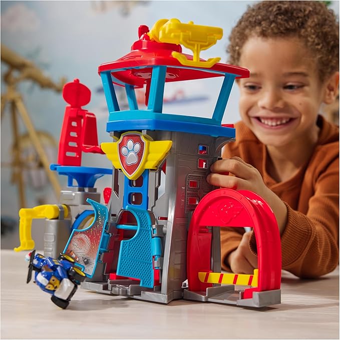 PAW Patrol Air Rescue Pup Squad Adventure Bay Airport Set
