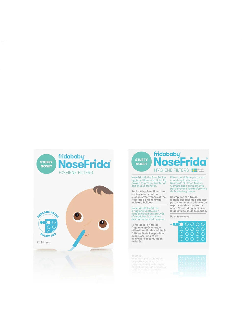 NoseFrida Hygiene Filters - 20 pack