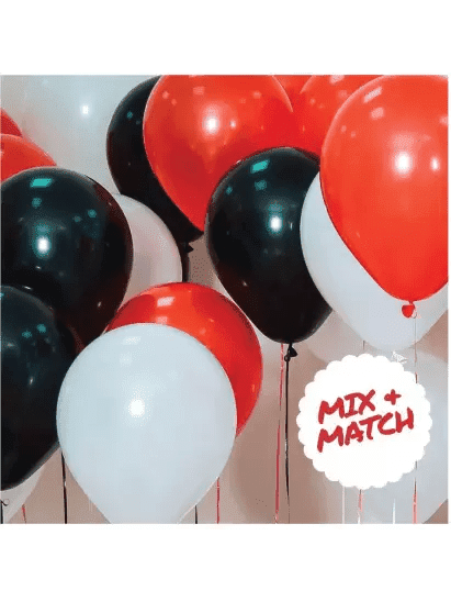 12 Inch Latex Balloons - 5pcs