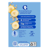 Gerber Oatmeal & Fruit - Banana with Probiotic Oatmeal Cereal 8 oz (227g) - 12Months+