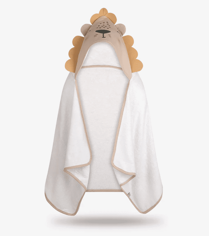 ALBEROMIO Bamboo Bath Towel Animals & Love Collection (Available in 3 different designs)