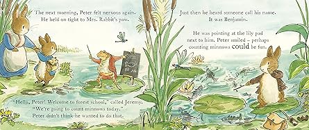 Peter Rabbit Tales: Starting School - Beatrix Potter (Hardcover)