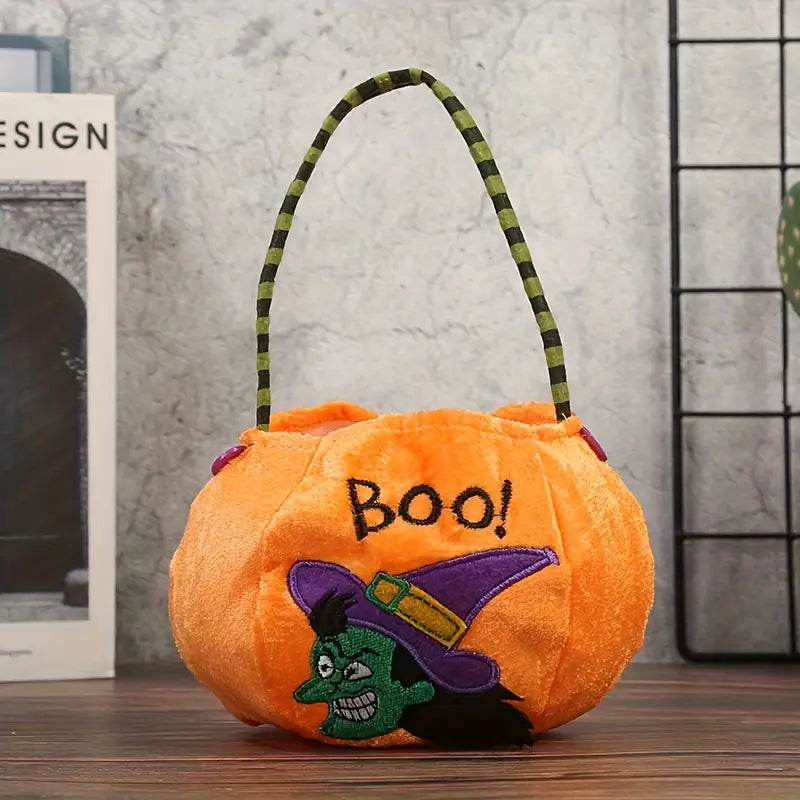 Mini Halloween Pumpkin Tote Bag