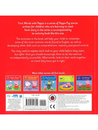 First Words with Peppa Level 1: The Traffic Jam Sticker Activity Book (Paperback)
