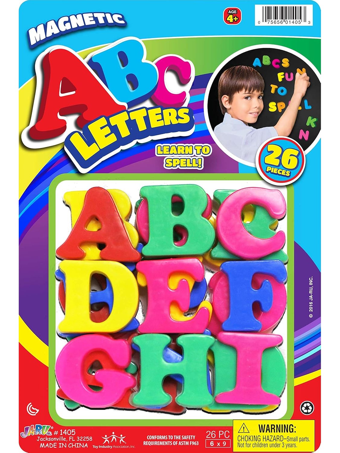 ABC/123 Magnetic Letters & Numbers Assortment