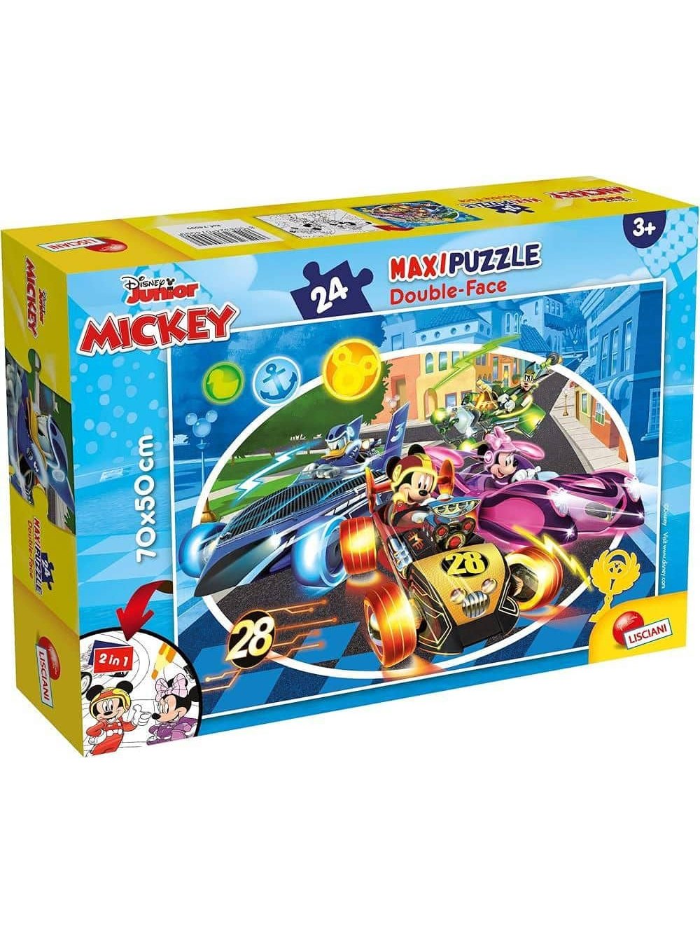 Disney Junior Mickey Maxi Puzzle Double Face