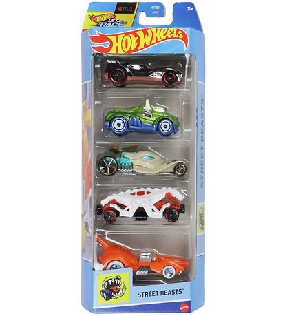Hot Wheels 1:64 Cars 5 Pack - STREET BEASTS