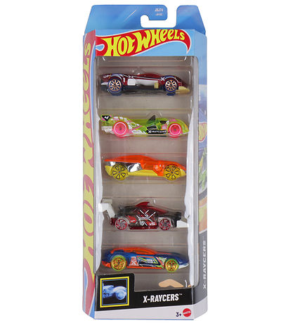 Hot Wheels 1:64 Cars 5 Pack - X-RAYCERS