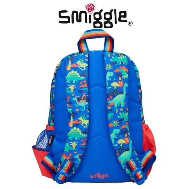 Smiggle-Cartoon Dinosaur Schoolbag 14inches