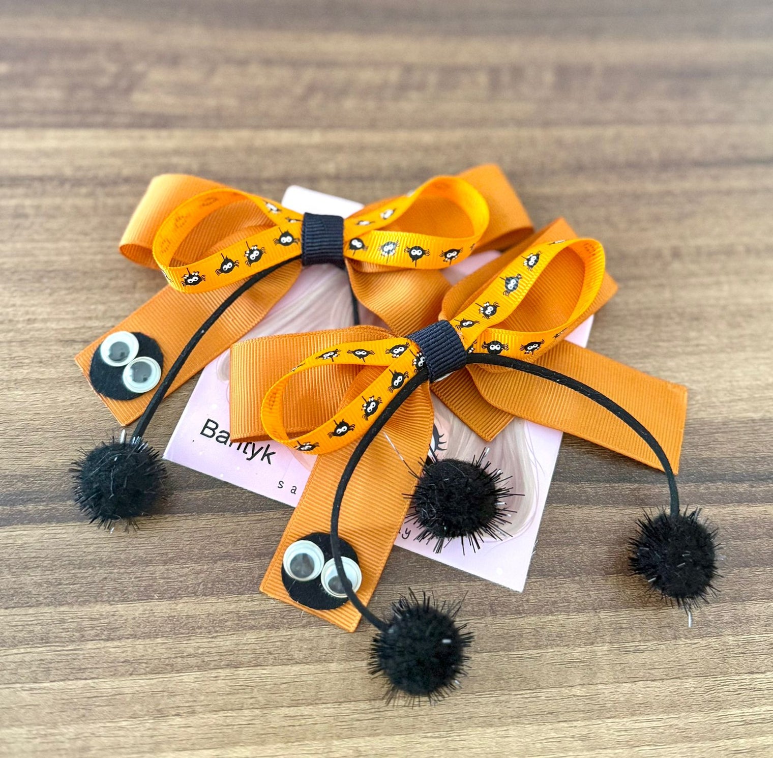 Bantyk Spider Boo Hair Clips