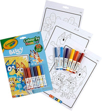 Crayola Colour by Numbers Pad -Bluey
