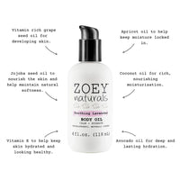 Zoey Naturals Soothing Lavender Body Oil- 118ml