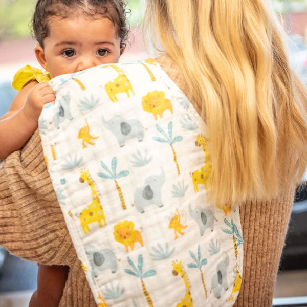 Stephen Joseph Muslin Burp Cloths ( Available in 2 designs)