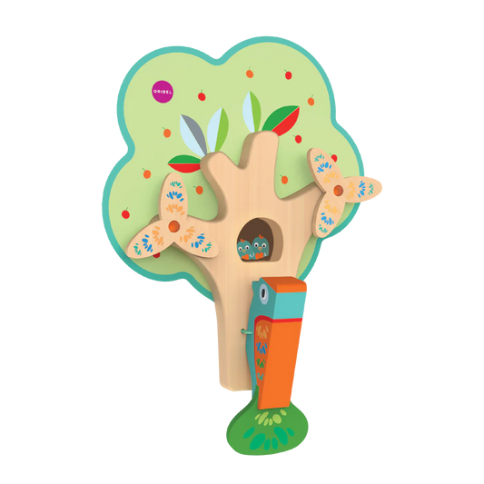 Oribel VertiPlay Wall Toy: Busy Woodpecker
