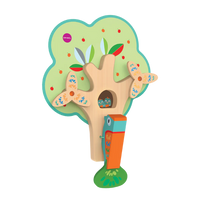 Oribel VertiPlay Wall Toy: Busy Woodpecker