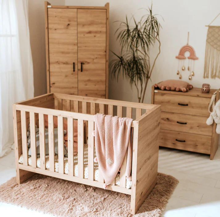 Crib Olivia Collection Beechwood 120x60 cm