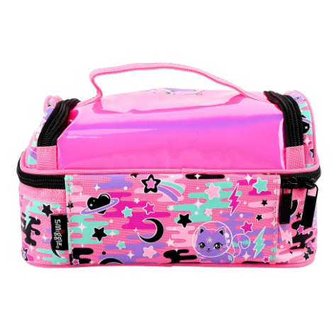 Smiggle Cat-Themed Double Decker Lunch Bag