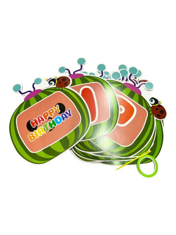 Cocomelon Happy Birthday Banner – Birthday Party Decoration