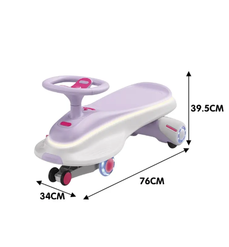 Aro/o Kids Electric Wiggle  Car (Available in 2 colors)