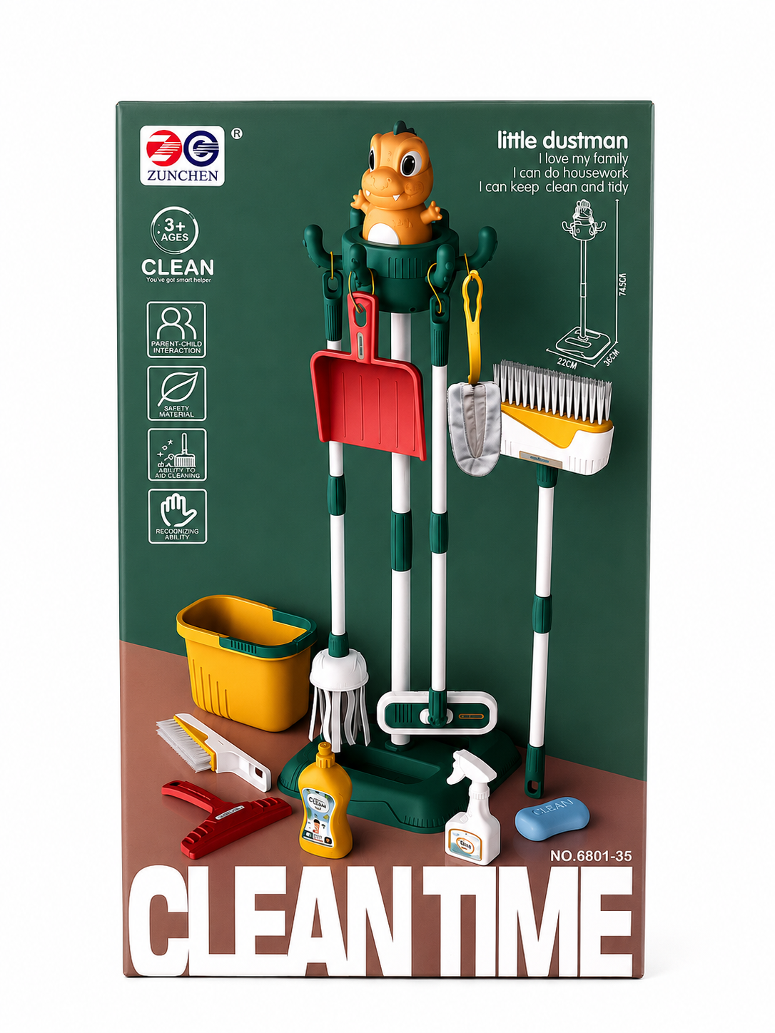 Cleaning Playset - 12 pcs
