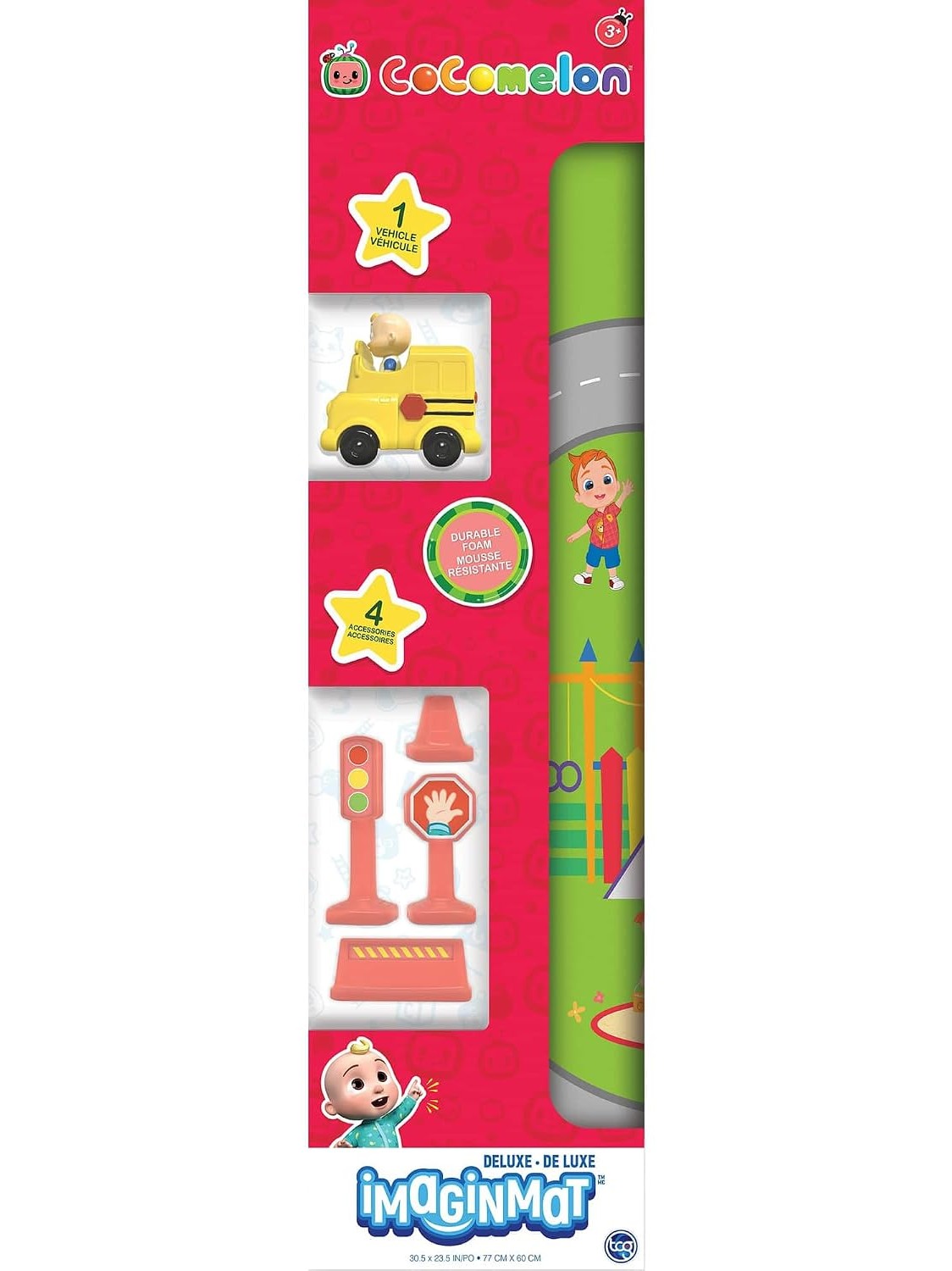 Cocomelon - Floor Playmat & Toy Car