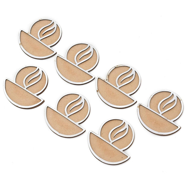 Sanvatsar DIY Wooden Diya Craft Kit with 3 Colors & 6 Diya Moulds