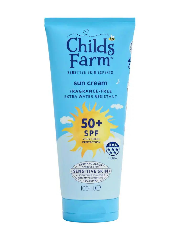Childs Farm SPF50+ Sun Cream Fragrance Free - 100ml