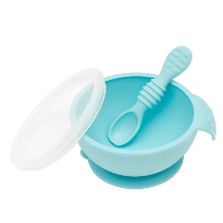 Bumkins Silicone First Feeding Set (5 colors available)