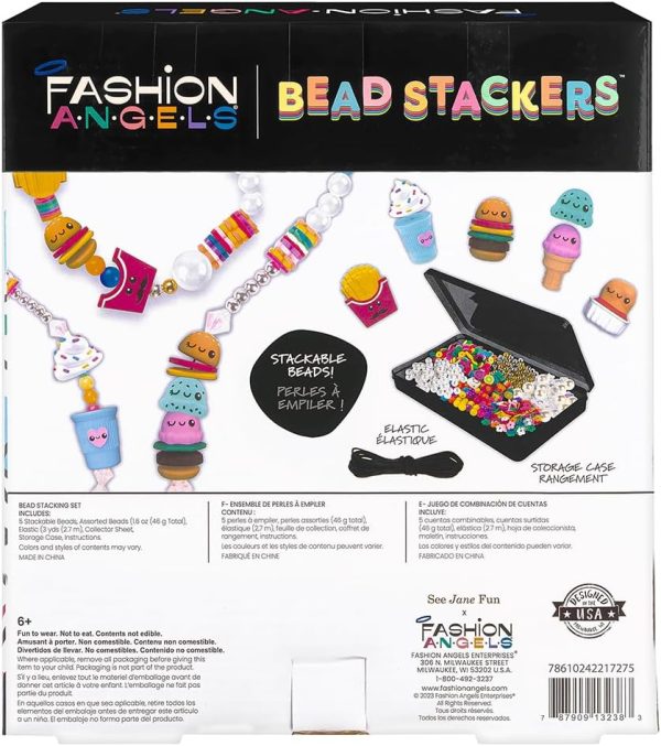 Fashion Angels – Bead Stackers, Fast Food Kit