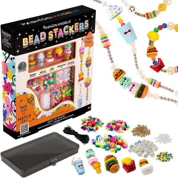 Fashion Angels – Bead Stackers, Fast Food Kit