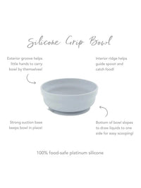 Bumkins Silicone Grip Bowl (5 Colors available)