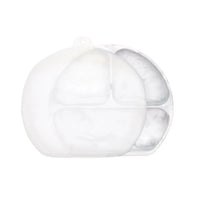 Bumkins Silicone Grip Dish with Lid -3 Section (4 colors available)