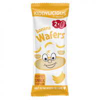 Kiddylicious Banana Wafers - 40g
