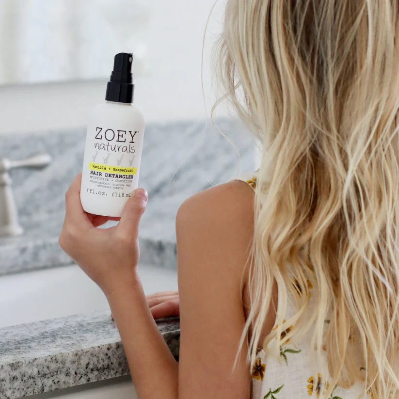 Zoey Naturals Vanilla Grapefruit Hair Detangler- 118ml