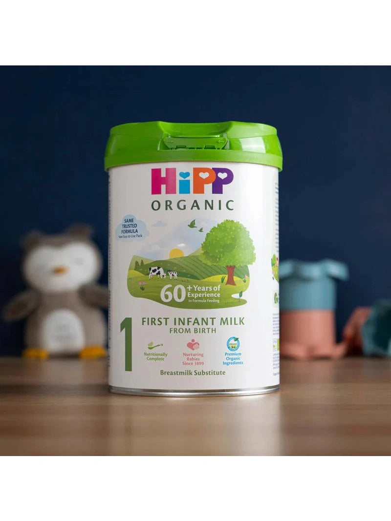 HiPP Organic 1 First Infant Baby Milk Powder from Birth (1 x 800g)