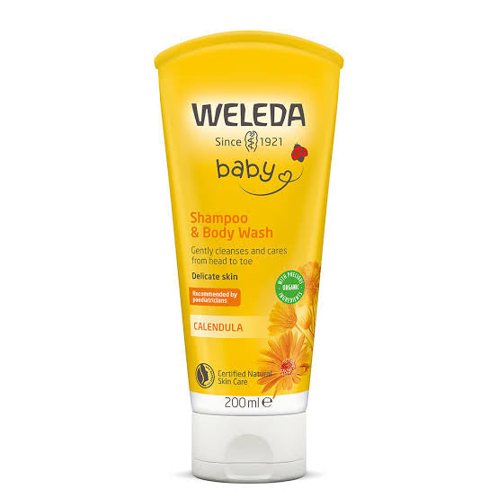 Weleda Calendula Shampoo & Body Wash - 200ml