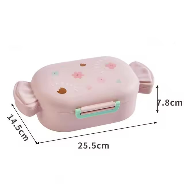 Candy-Shaped Kids' Lunch Box - Nude and Lilac
