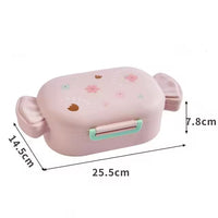 Candy-Shaped Kids' Lunch Box - Nude and Lilac