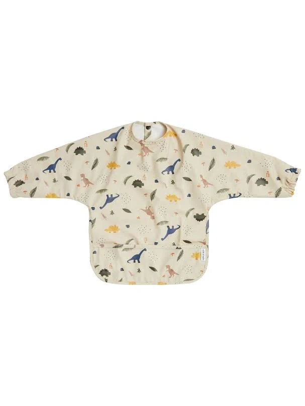 Milk it Baby Sleeved Bib - Dino Dreams