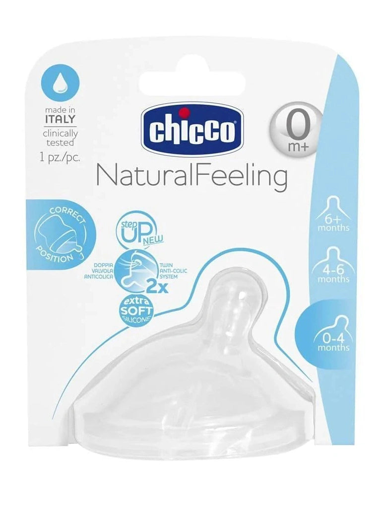Chicco Teat NaturalFeeling 0M + (Normal Flow)