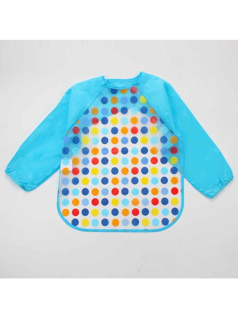 Polka Dot Apron Long Sleeve