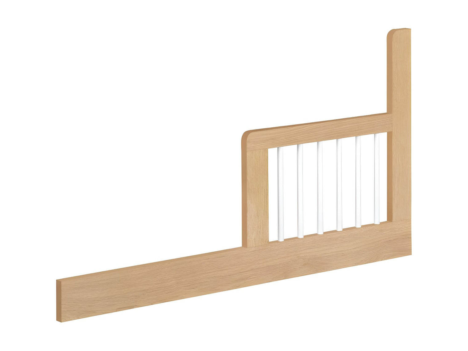 Crib Safety Rail Beechwood White