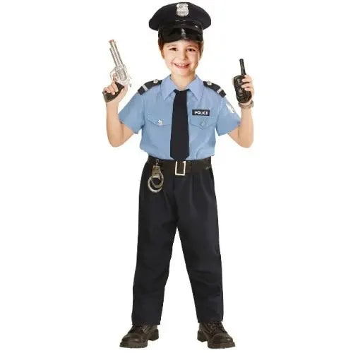 Kids Police Dress Up Costume