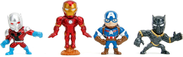 Marvel Avengers 4-Pack Die-Cast Collectible Figures for Kids
