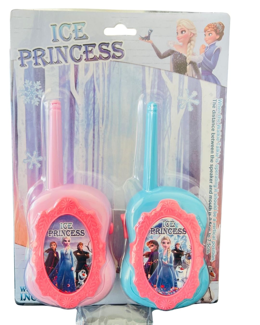 Ice Princess 2 In 1 Walkie Talkie Play Toy