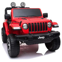 Wrangler Rubicon Licensed Kids Ride-On Jeep - 12V (Available in 3 different colors)