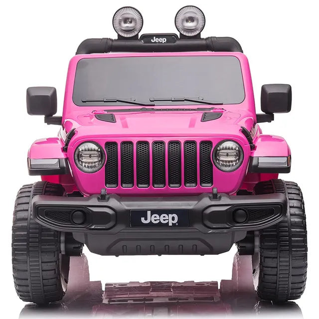 Wrangler Rubicon Licensed Kids Ride-On Jeep - 12V (Available in 3 different colors)
